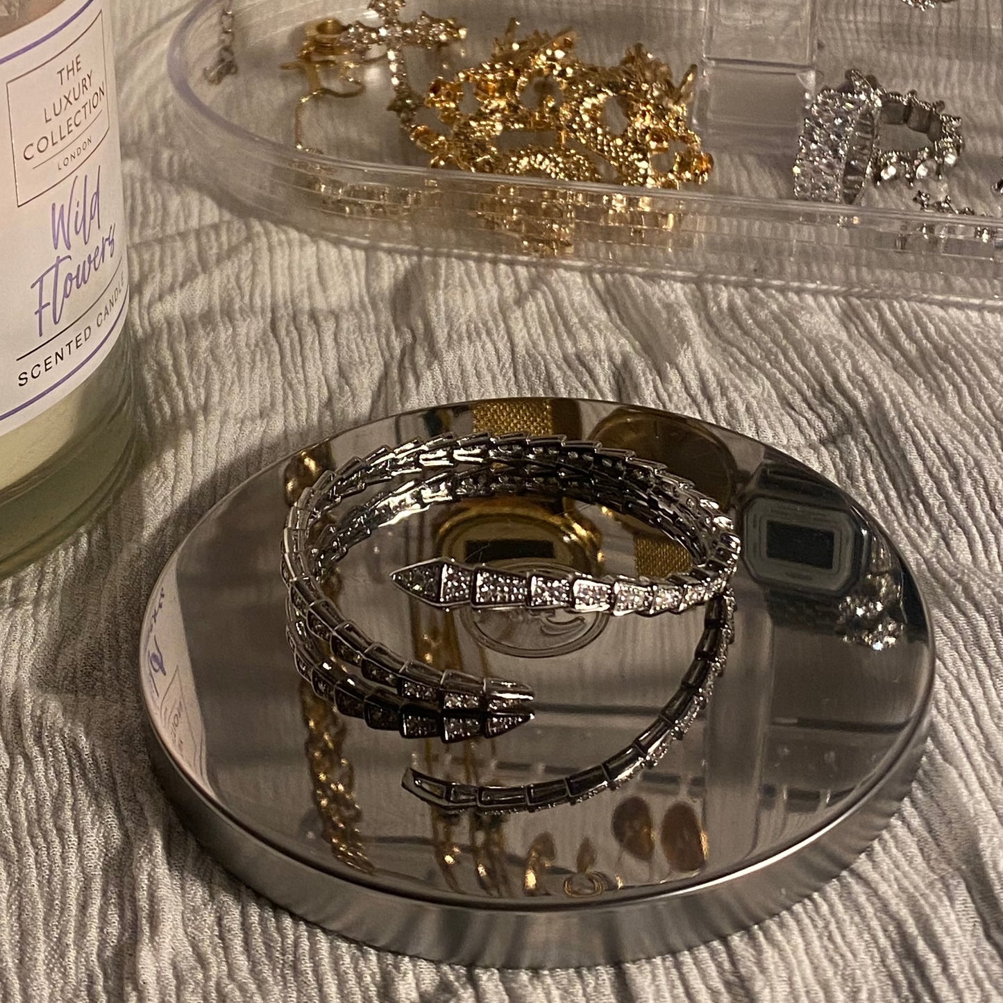 Iced Snake Bracelet