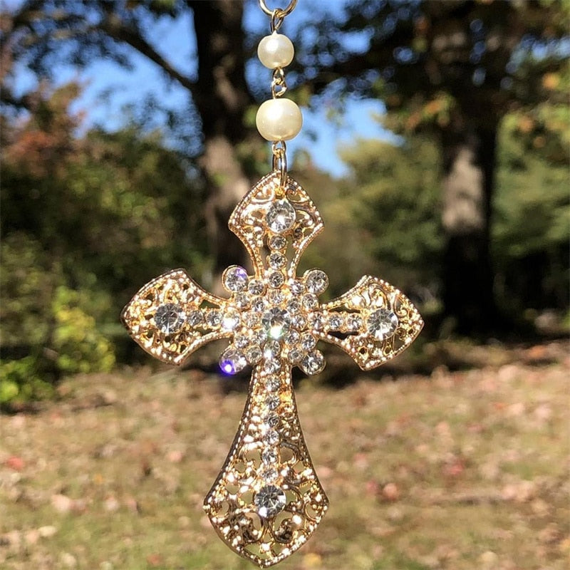 Victorian Cross Necklace