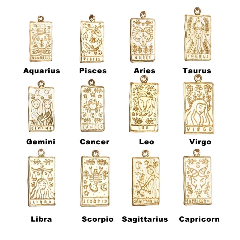 Zodiac Gold Necklace