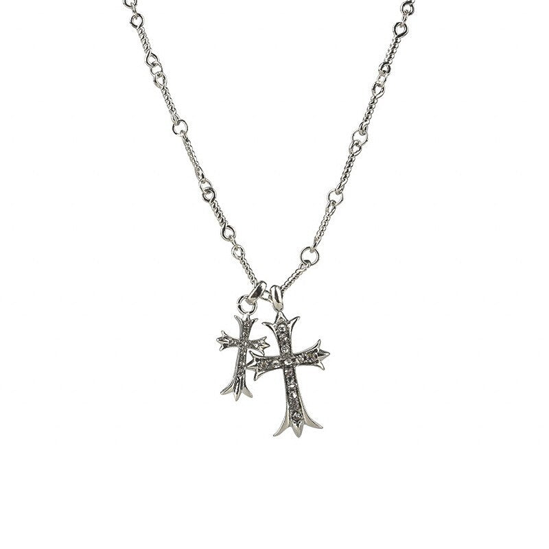 Cross Zircon Necklace