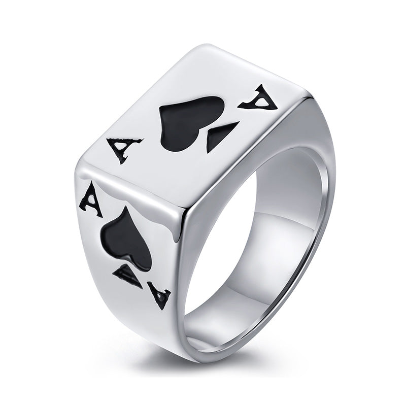 Ace Of Spades Ring