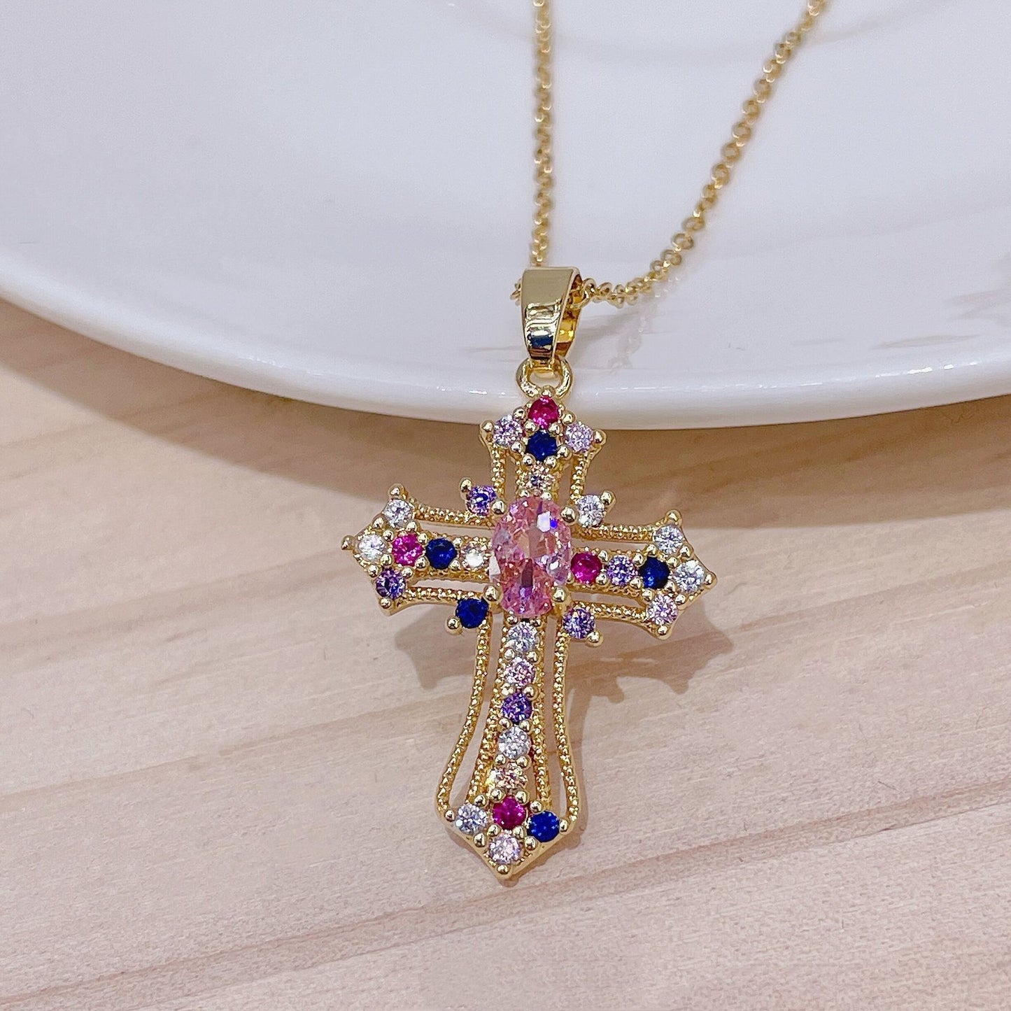 Luxury Cross Necklace