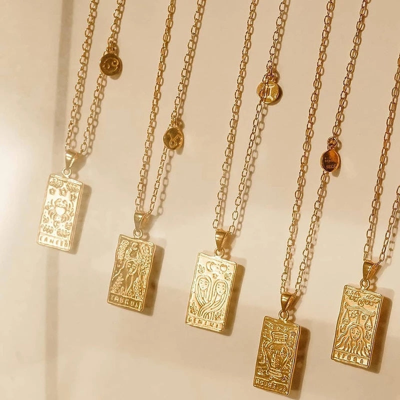 Zodiac Gold Necklace