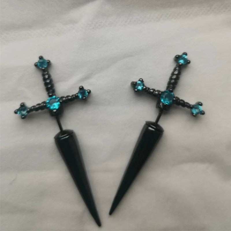 Sword Earrings