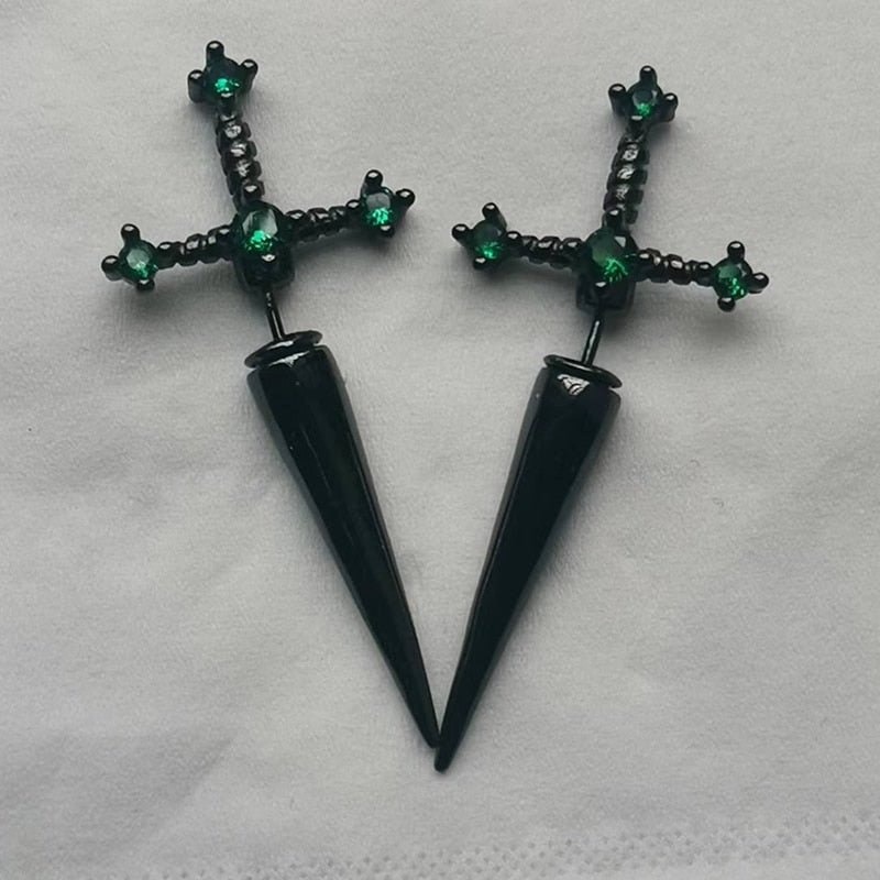 Sword Earrings