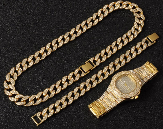 Necklace + Watch+ Bracelet
